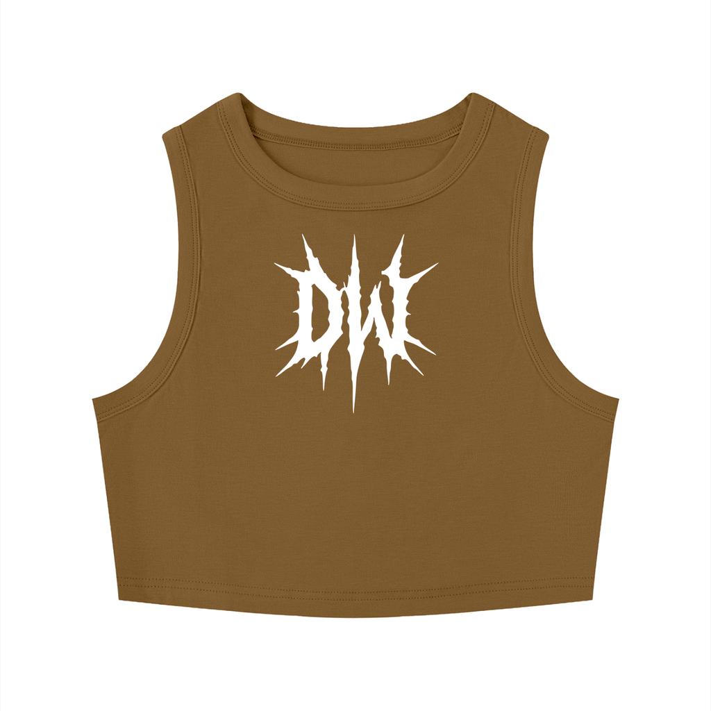Women's Tight Crewneck Crop Tank Top