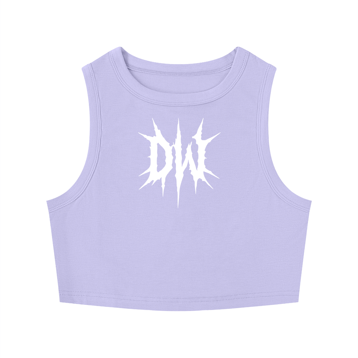 Women's Tight Crewneck Crop Tank Top